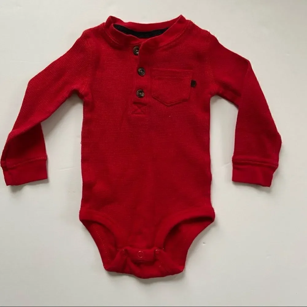 Carter’s Christmas Santa Footie PJ & bonus onsie